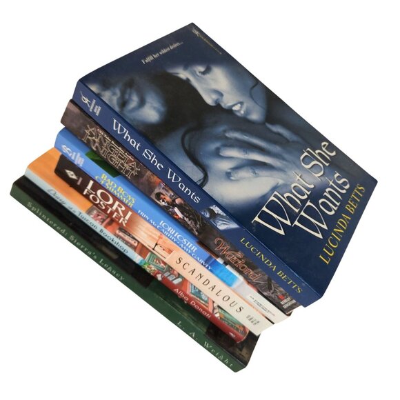 Romance & Fiction Book Lot Of 6 Lori Foster Angela Knight Alba Donati - Picture 15 of 15